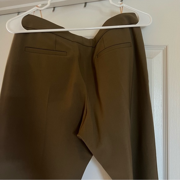 CHLOÉ Cropped Wool Blend Skinny Pants (size: 40) (color: Soften Brown) - Picture 8 of 14